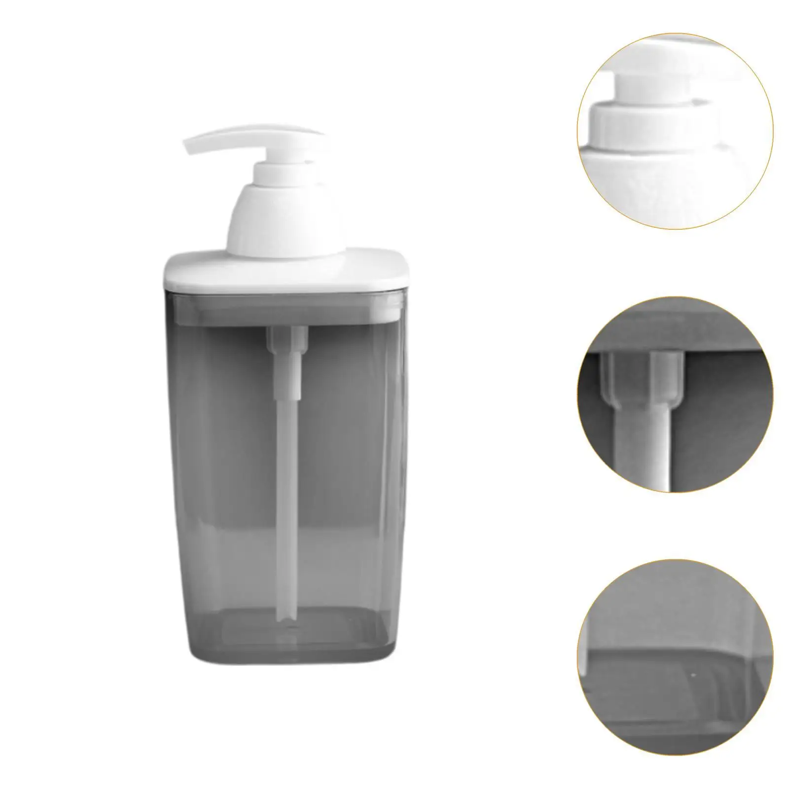 Dispensador de jabón líquido, botella con bomba de loción moderna para cocina, dormitorio, mesa