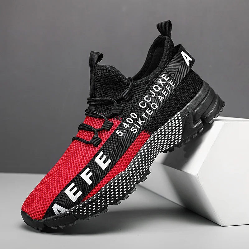 

Fashion High Quality Men Running Gym Sneakers Breathable Mesh Casual Shoes Men's Shoe Outdoor Lightweight Walking Sneaker