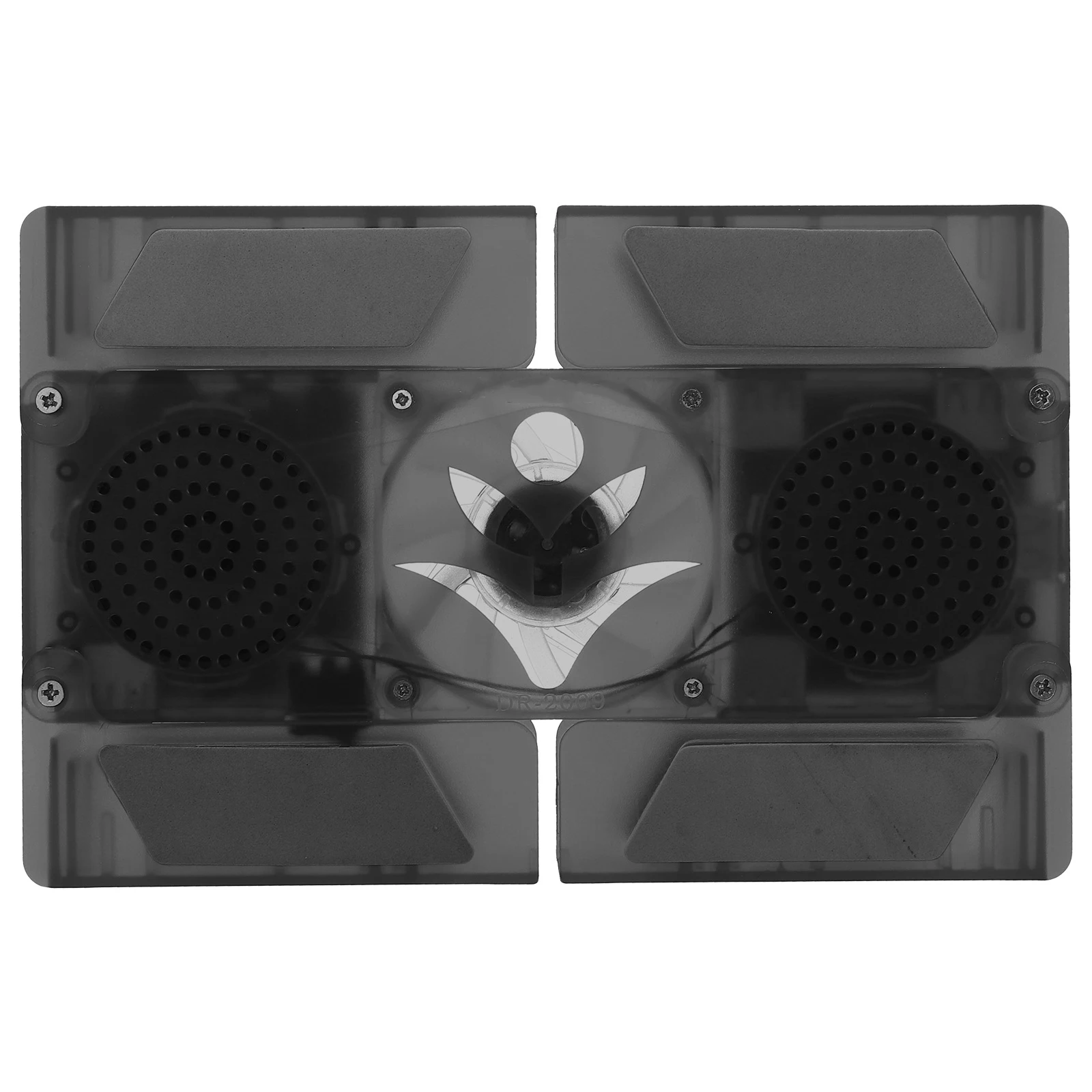 

Mini Foldable Laptop Cooler LED Blue Light Notebook Fan Cooling Pad for Various Sizes Stable Performance Practical Use