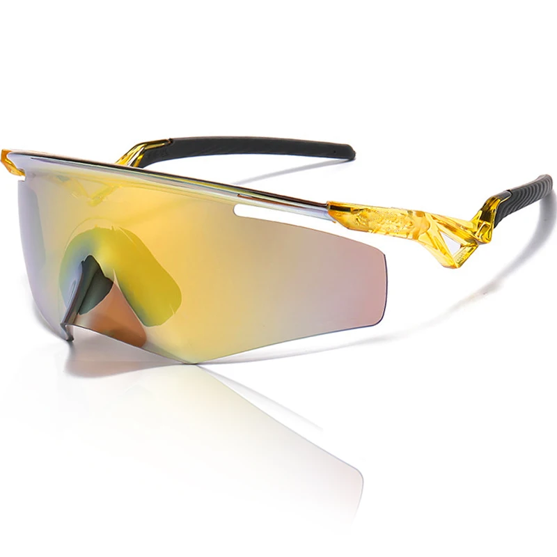 Oversized Sunglasses Men Women Fashion Half Frame Sun Glasses for Men Brand Designer UV400 Sports Driving Goggles Eyewear