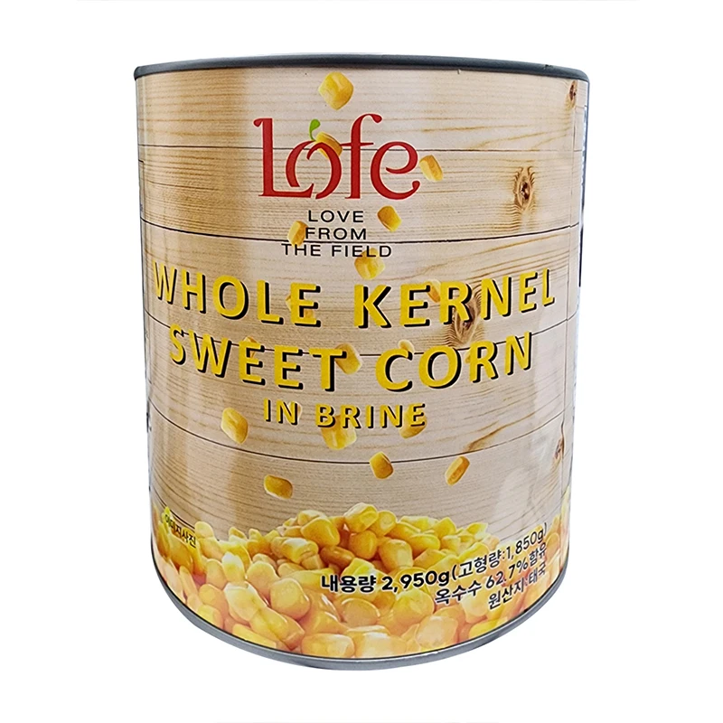 لوب سويتكون 2.95 كجم × 6 علبة/صندوق 3 كجم سويتكون عالي السعة تايلاندية سويتكون للمجمع