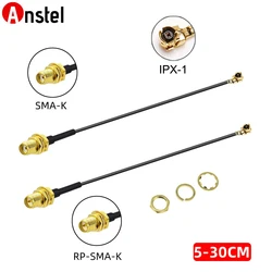 RF1.13 Coaxial Cable U.FL IPX IPX 1 UFL to RP-SMA SMA Female 1.13 Pigtail 1.13mm Cable for WIFI Antenna 5cm 10cm 15cm 30cm