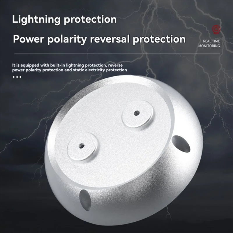 CABE-High Sensitivity High Fidelity No Noise 360° Omnidirectional External Audio Pickup Sound 600Ω DC12V 3000M Waterproof