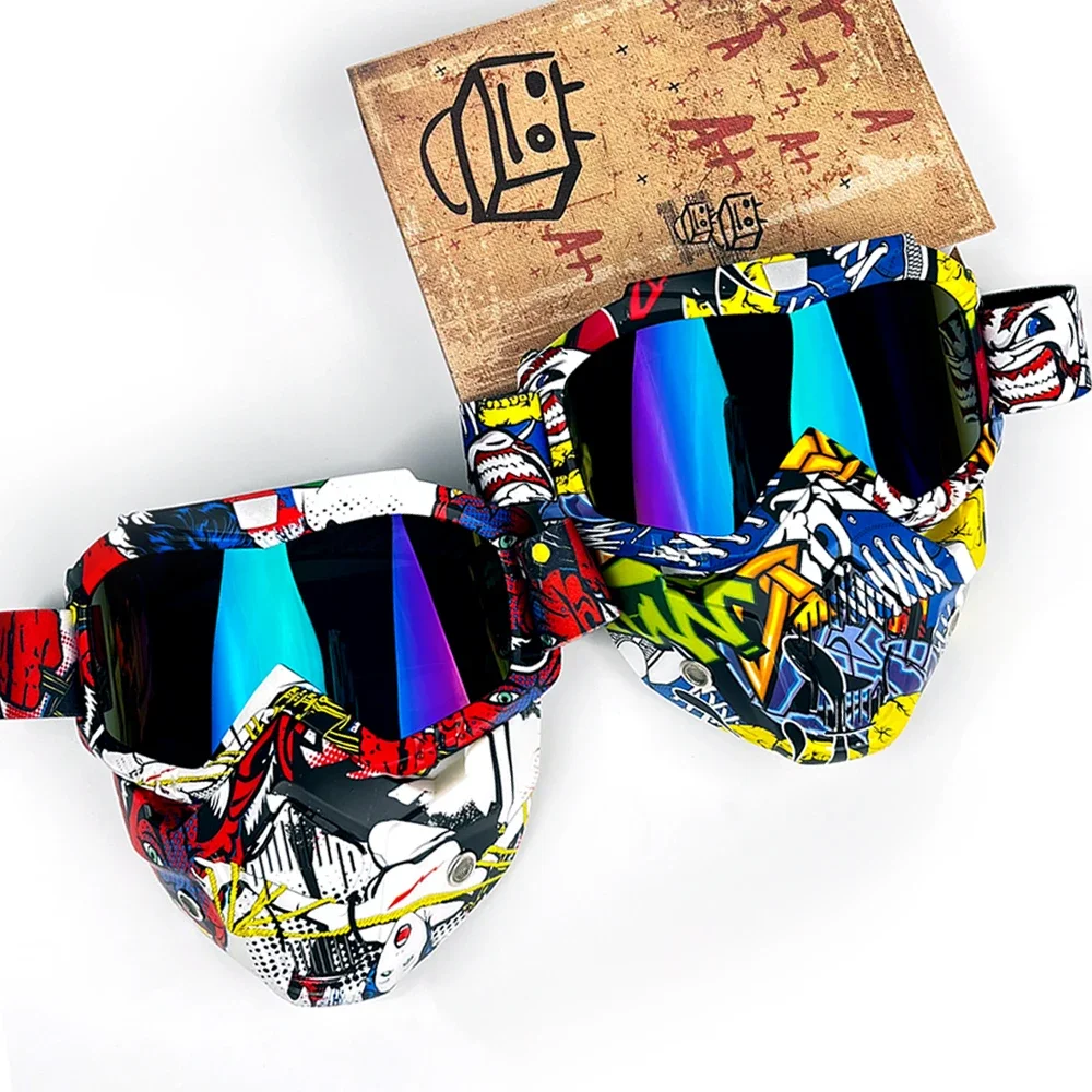 

Новейшие мотоциклетные очки для мужчин, солнцезащитные очки для мотокросса, защитные очки для MX, очки для ночного видения, винтажные очки для вождения.