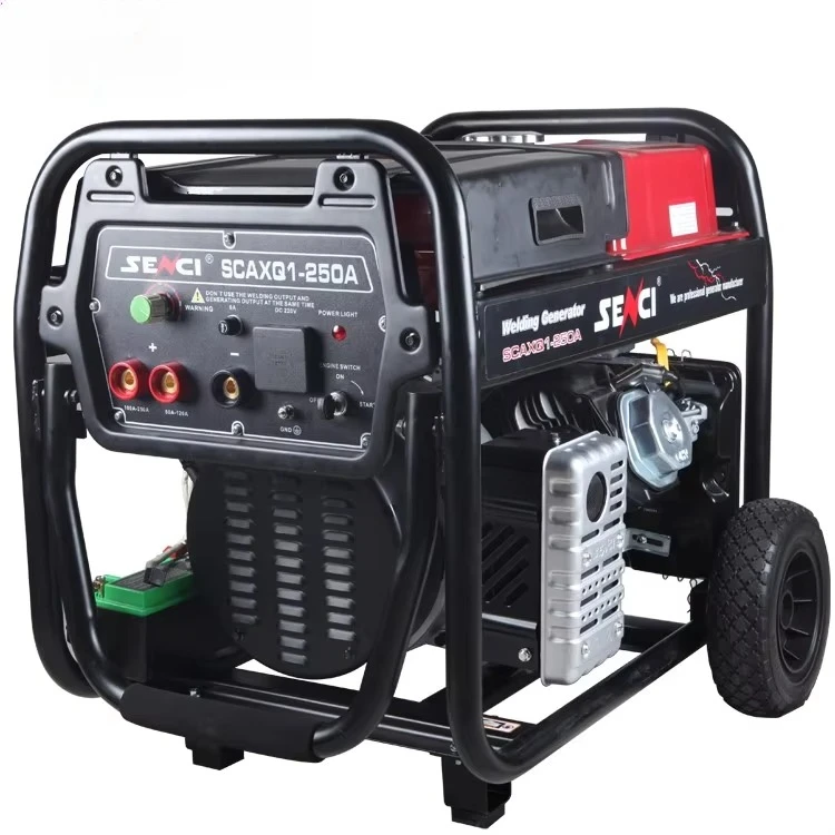 Factory Outlet 11.5kw Welding Generating DC MSDS Rectifier Welding Generator Gas-oline Welder Mobile Welding Generator