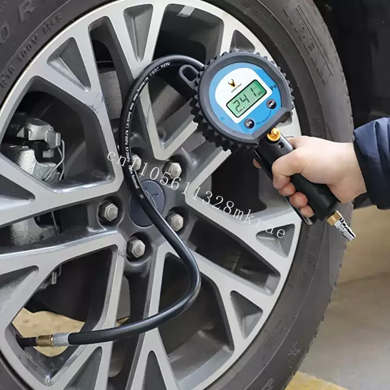 Pompa Ban Digital Baru Pasokan Pabrik Cina Pengukur Tekanan Ban Fungsi Utama Kategori Produk Pengukur Ban