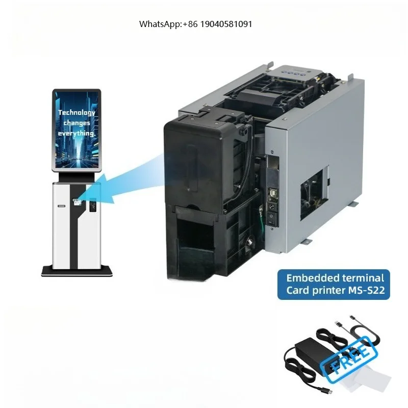 Embedded Double-Side  Card Printer Voting Card Printer Student PVC ID Card Printer Event Badge Printing Machine