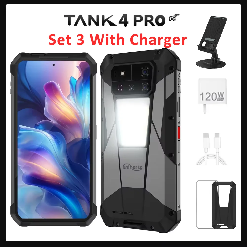 World premiere】Unihertz by 8849 Tank 4 pro Smartphone 5G with