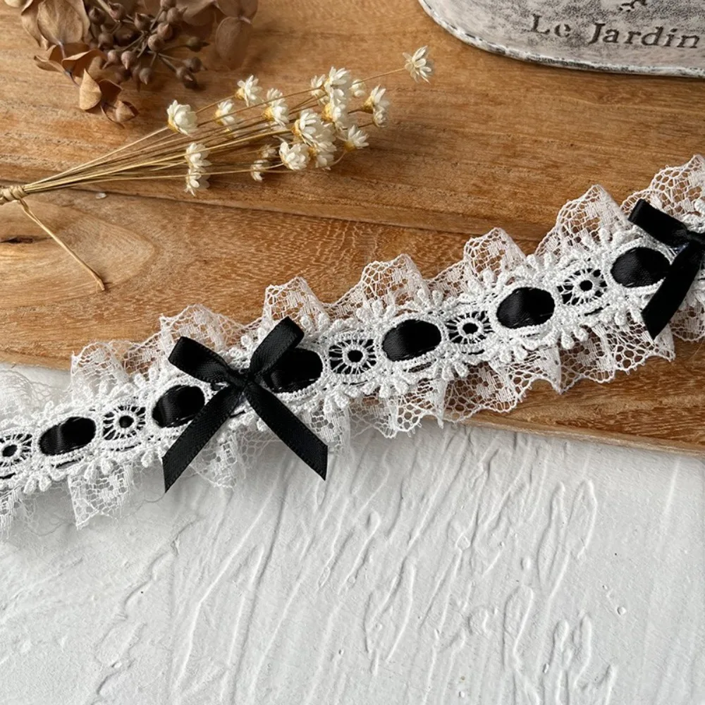 

Delicate Diy Lace Trim Ribbons Gift Wrapping Crafts Dress Sewing Supplies Handmade Fabric Bow Decorative