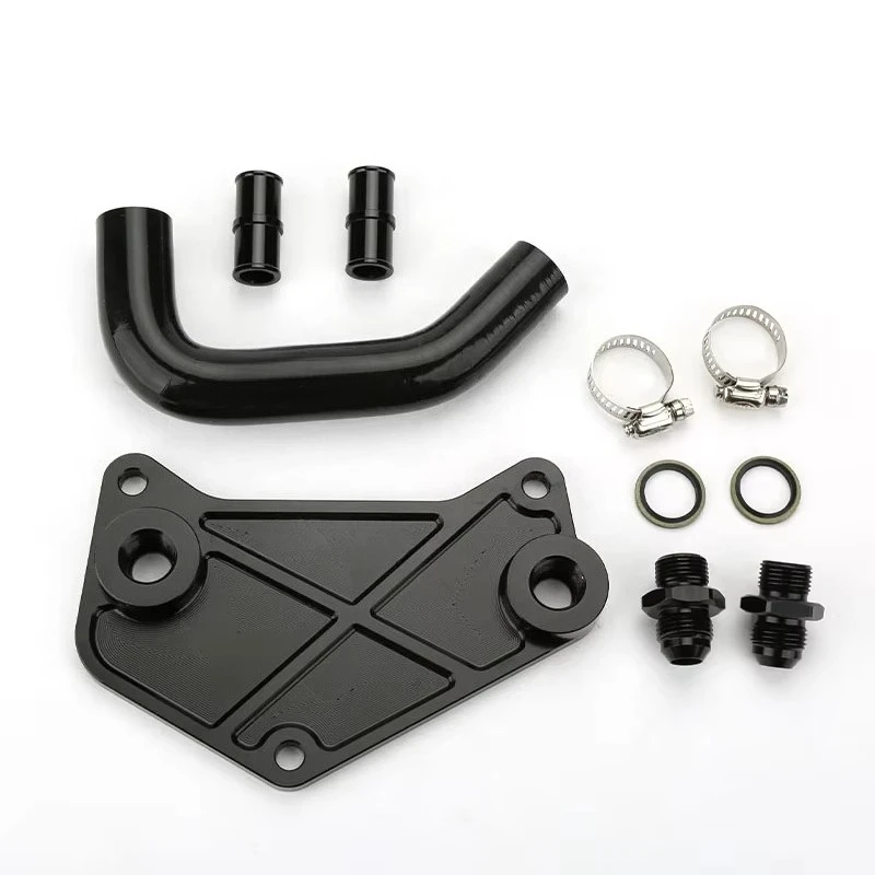 Gearbox Transmission Cooler Adapter Baseplate 6 Speed Dsg Sandwich