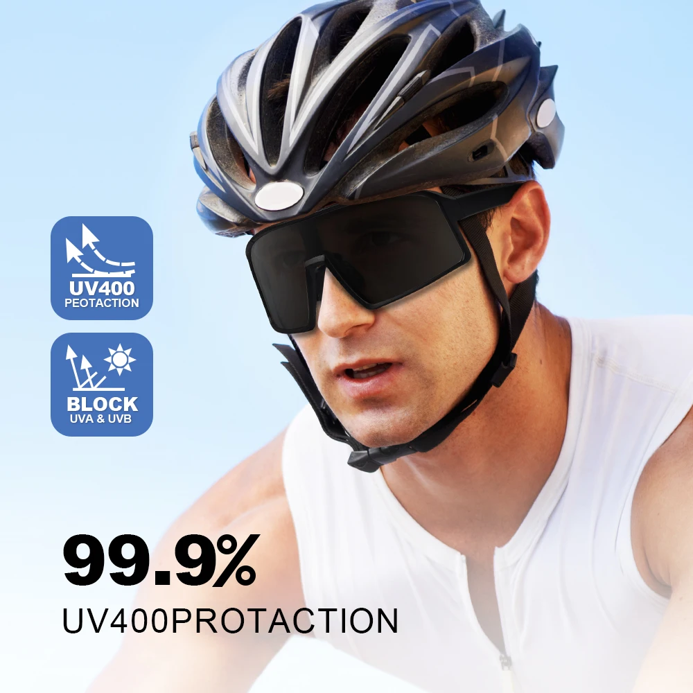 CRIXALIS Brand Deisgn Sports Sunglasses Men Women Anti-glare UV400 Mountain Bike Sun Glasses Running Cycling Baseball Fishing