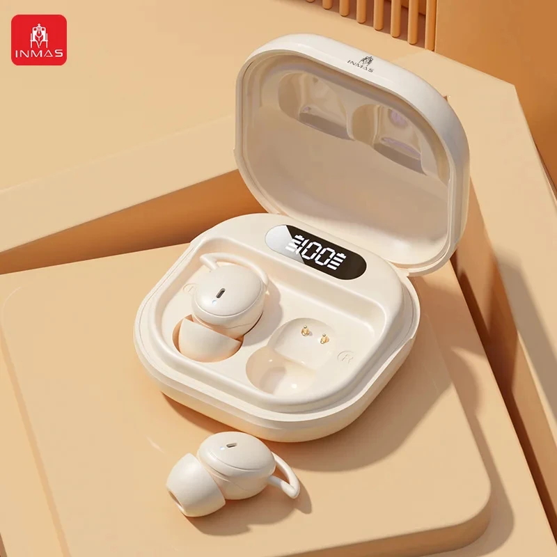 

INMAS Sleeping Earbuds M72 Mini Wireless Bluetooth Headphone comfortable Invisible Earphone Touch Control In Ear Headset