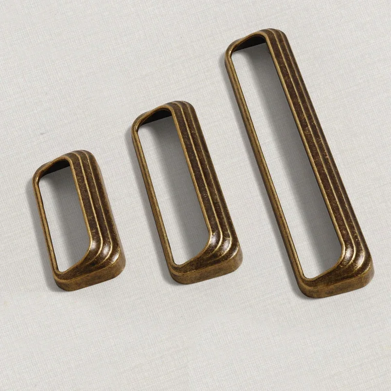 YM Antique wardrobe door handle Chinese kitchen cabinet antique bronze drawer handle drawer cabinet wine cabinet solid single h