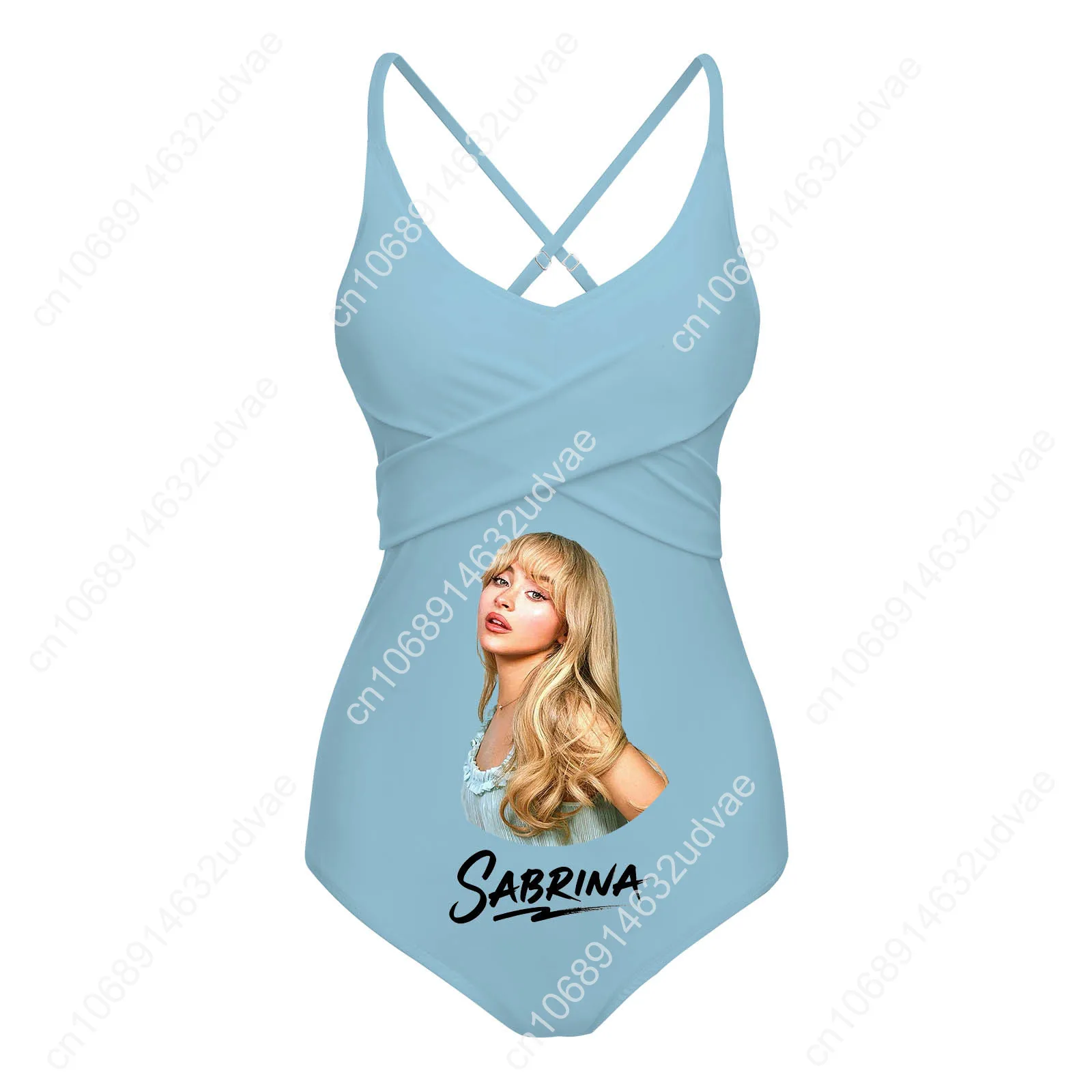 Sabrina Carpenter Swimsuit Womens Sling Swimsuits Personalized Sexy Swimwear Pop Singer Bikini Summer Customize Bathing Suits