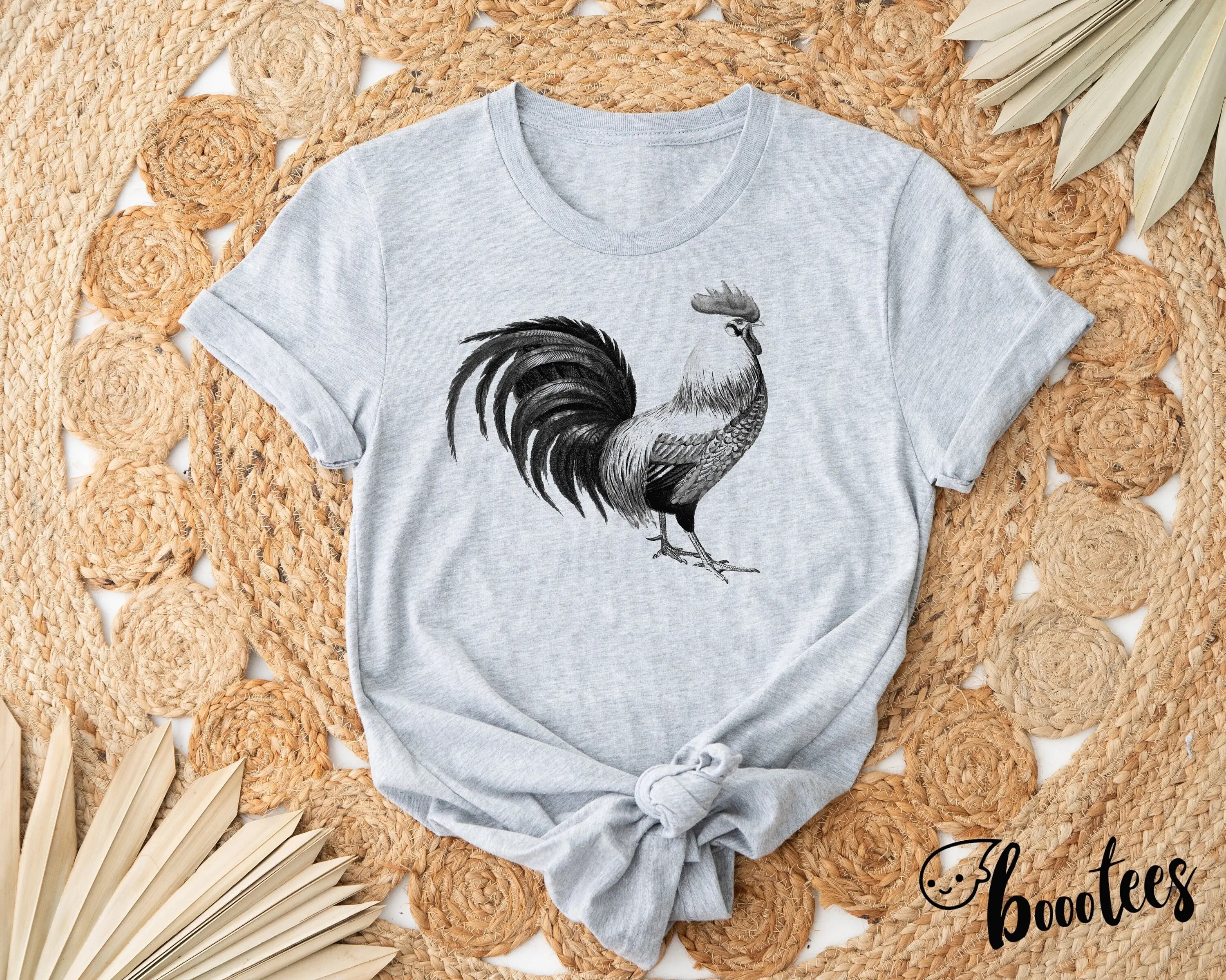 Rooster T Shirt Farmer Idea Farming Present Barnyard Country Hens Chickens Eggs Homegrown Homestead Lover