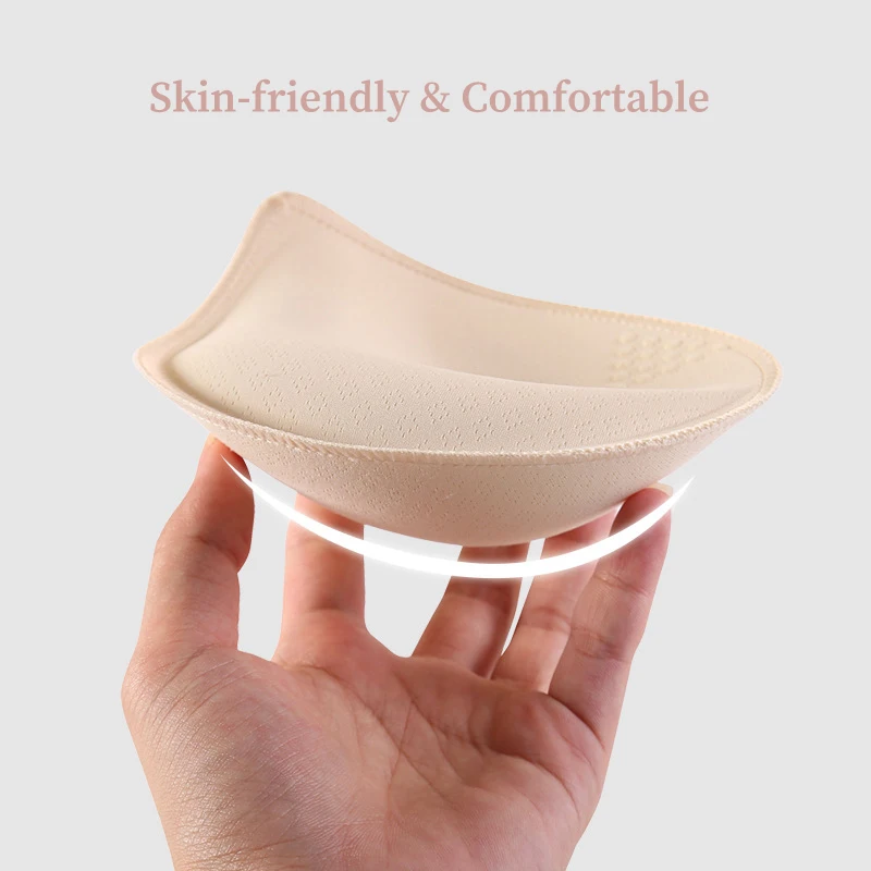 Push Up Bra Inserts Thick Silicone Breast Enhancer Pads for Lifting, Reusable Push-up Pads for Bras, Bikini, Swimsuit Dresses