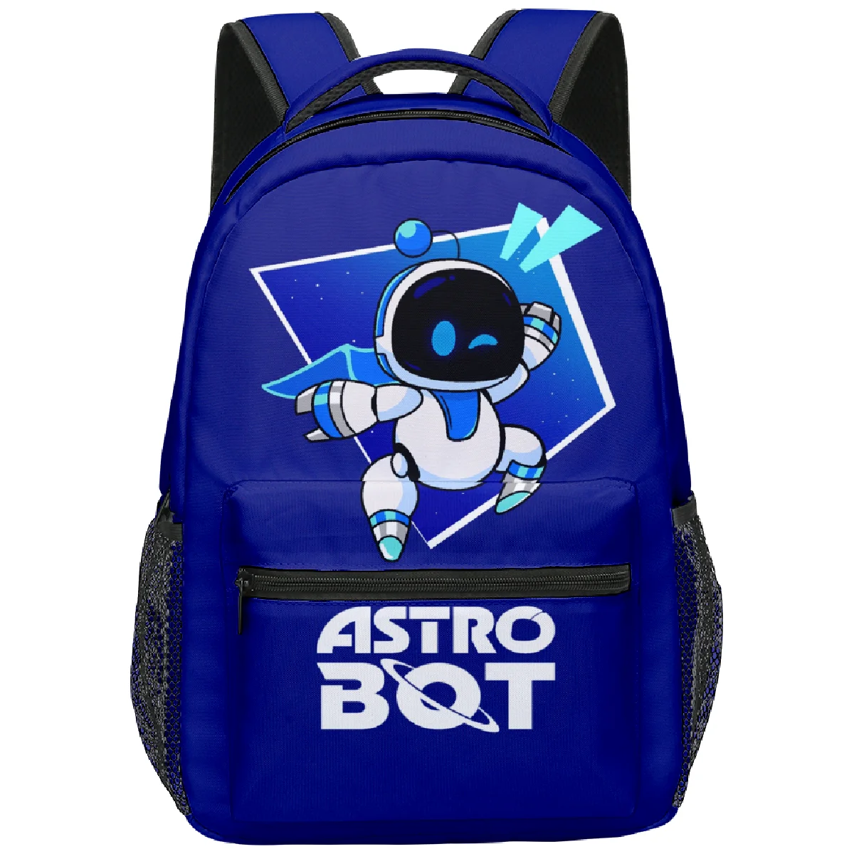 Luxury Novelty Classic Cool astro bot student Bookbag Notebook Backpacks 3D Print Oxford Waterproof Boys/Girls Travel Backpacks