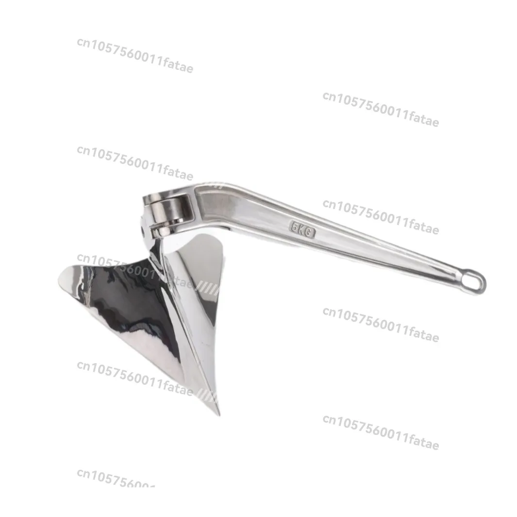 316 stainless steel marine plow anchor yacht anchor specification full 5KG 6kg yacht mooring