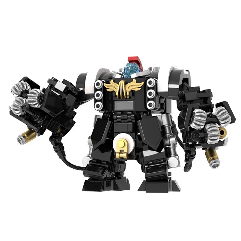 Bricklink MOC idées jeu de combat Robot réempteur Dreadnought Mecha guerrier ensembles blocs de construction créatifs jouets pour enfants cadeau de noël