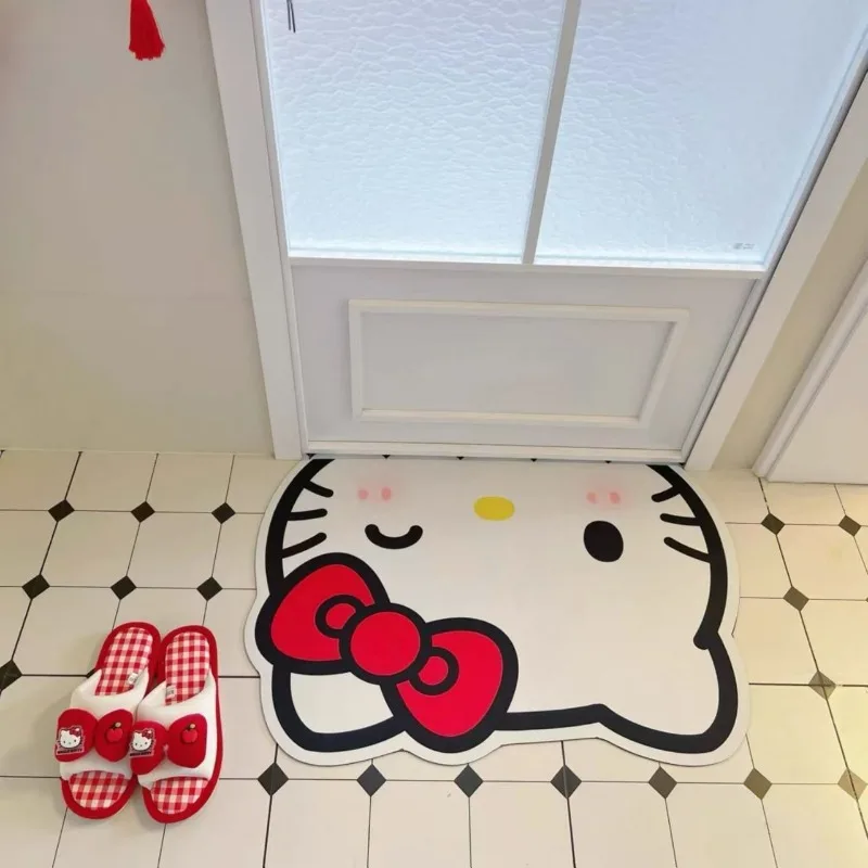 Hello Kitty Non-Slip Absorbent Quick Dry Bathroom Mat for Toilet Entrance & Shower Room