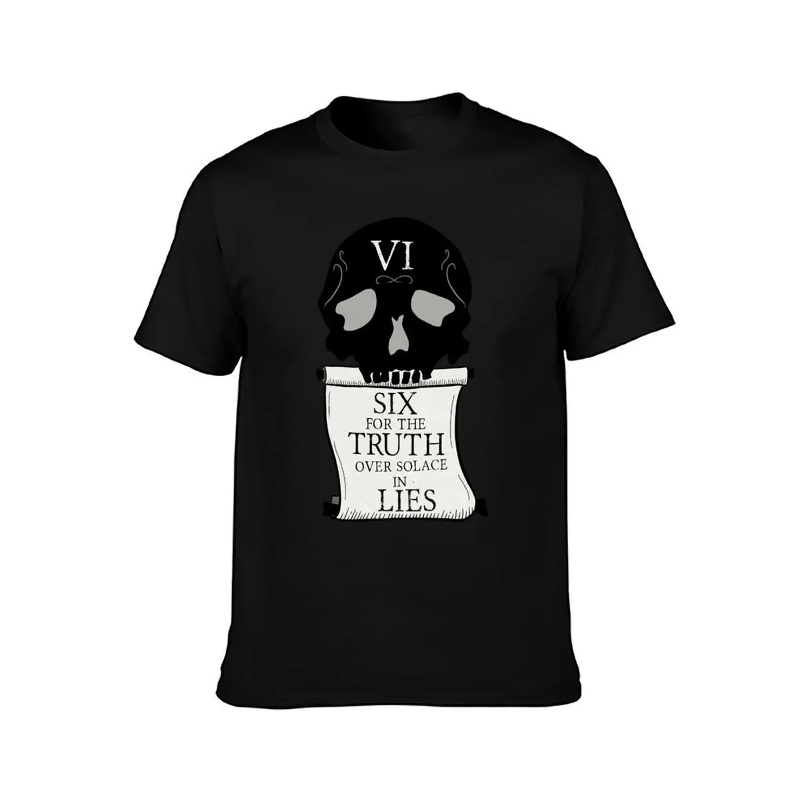 Sixth House - Gideon the Ninth - For the Truth T-Shirt, Summer Casual Cotton Tee, Oversized Streetwear Tops, Unisex Men Women