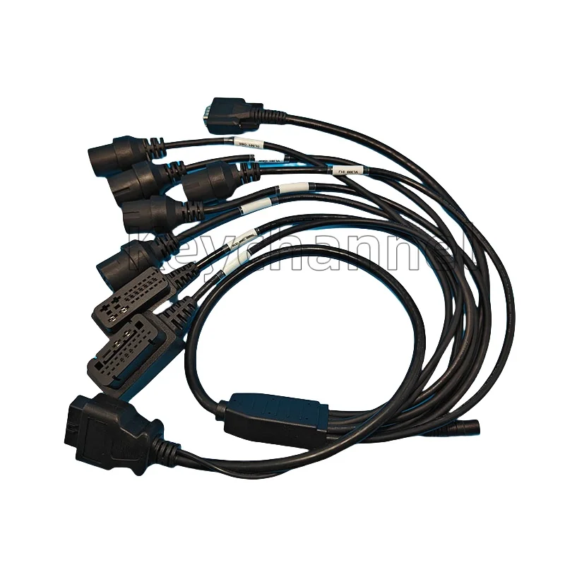 Cable de prueba de caja de cambios, adaptador de Cable de datos de CC de 12v, Cable clon para Conector de diagnóstico VAG DQ250 DQ200 DQ380 DQ500 VL381 VL382 DL501