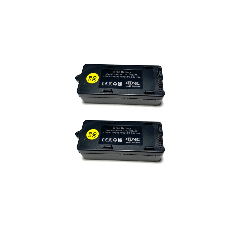 New Version V51 Battery with 5pins Charger Port 3.7V 1300mAh Lipo Battery Original for Football Drone 4DRC V51 4D-V51 Battery