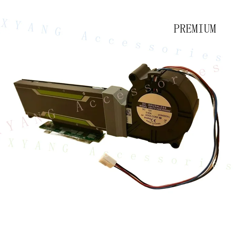 N+ New 70mm Turbo Active Cooling Fan for NVIDIA for Tesla P4 M4 T4 GPU BRUSHLESS  AB07512UB300BM2