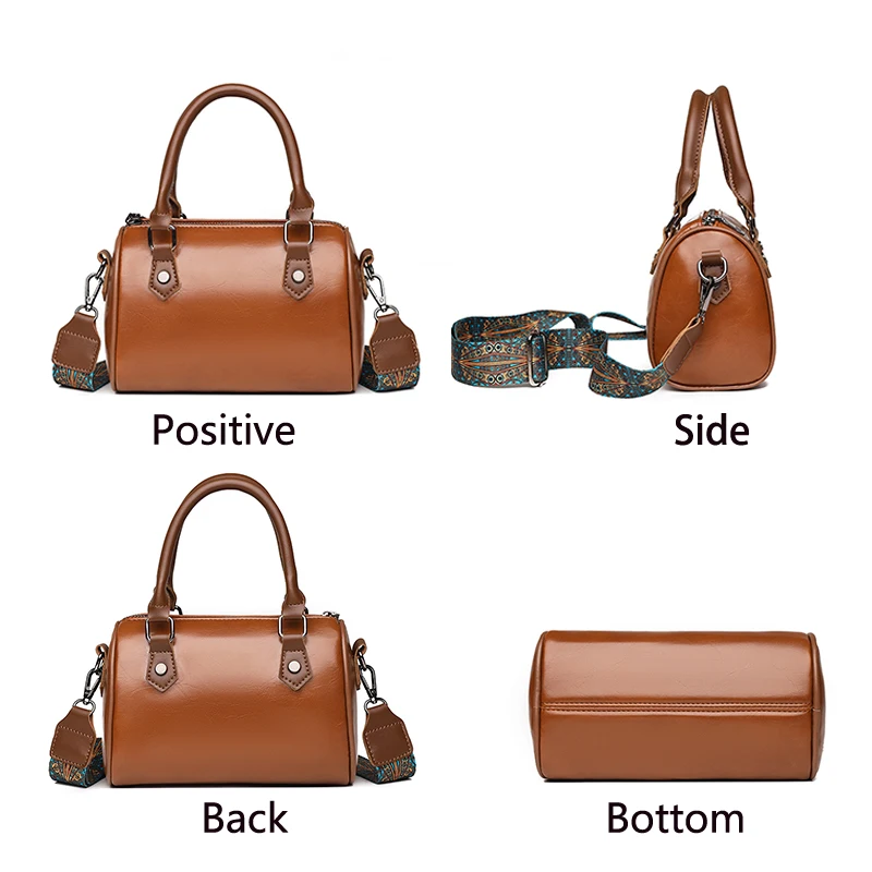 Fashion Cowhide Handbags Crossbody bag for Women Shoulder Bags Luxury Messenger Bag High Quality Soft Leather bags Sac a Main