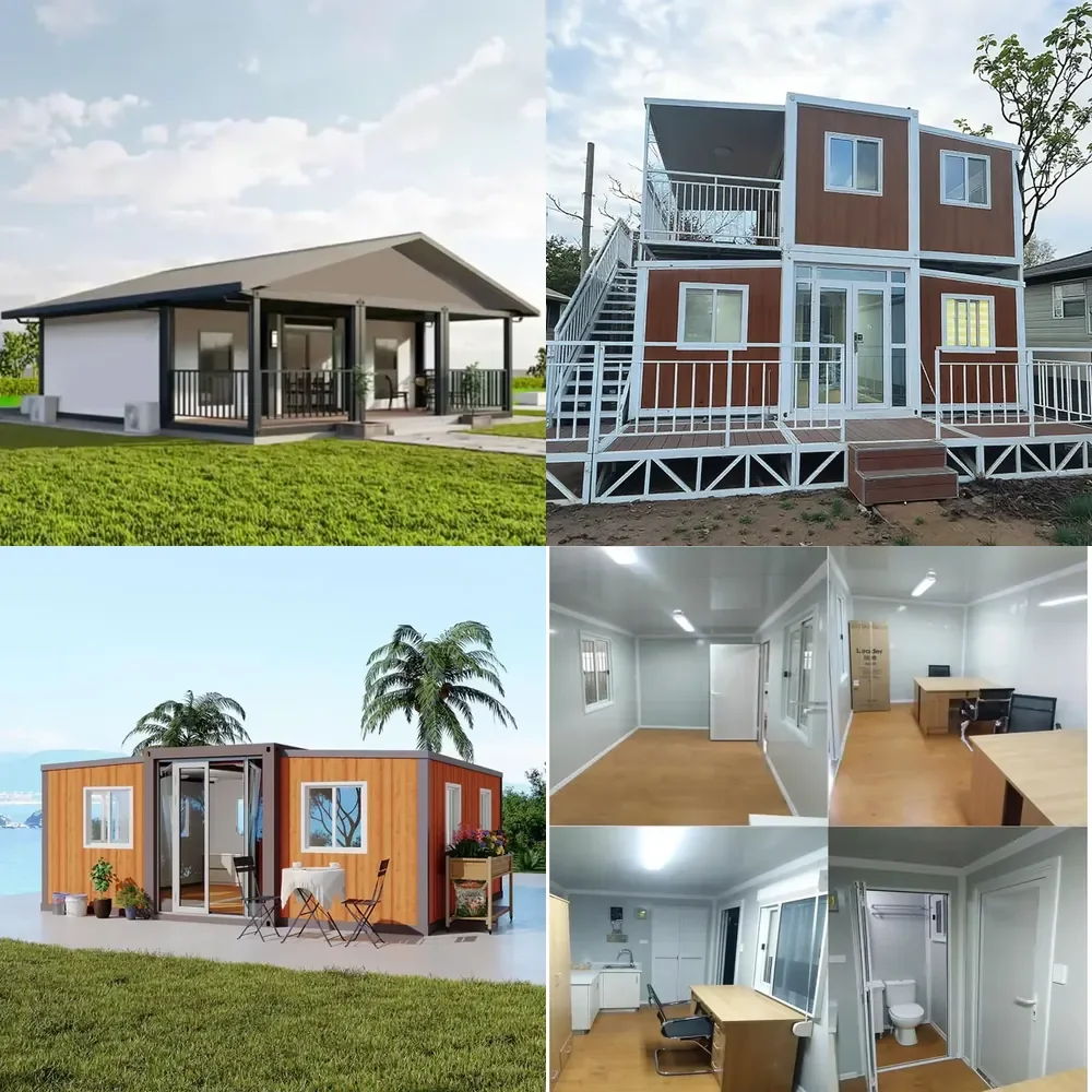 Casa Modular 2026, Casa Contenedor Expandible de 10 pies, Casa Prefabricada Pequeña, Casa Móvil, Cabaña de Madera