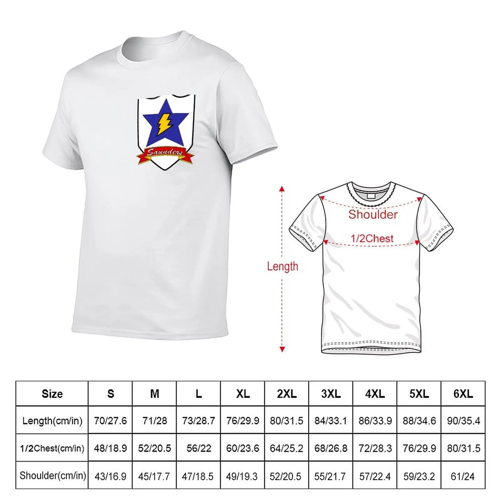 Girls und Panzer - Saunders Girls High School T-Shirt quick drying plus size tops plain black t shirts men