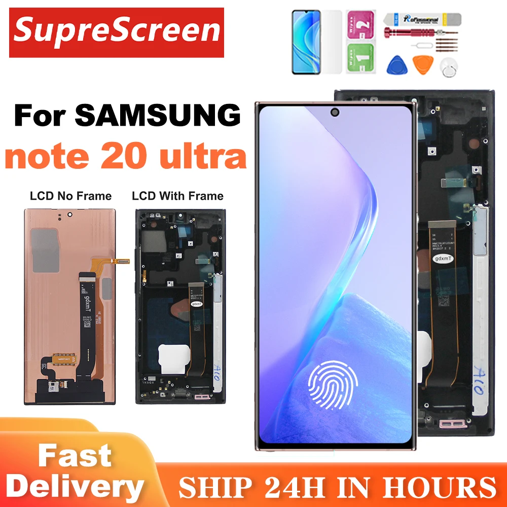 6.78'' OLED For Samsung Note 20 Ultra SM-N986B N985 N985F N986N
