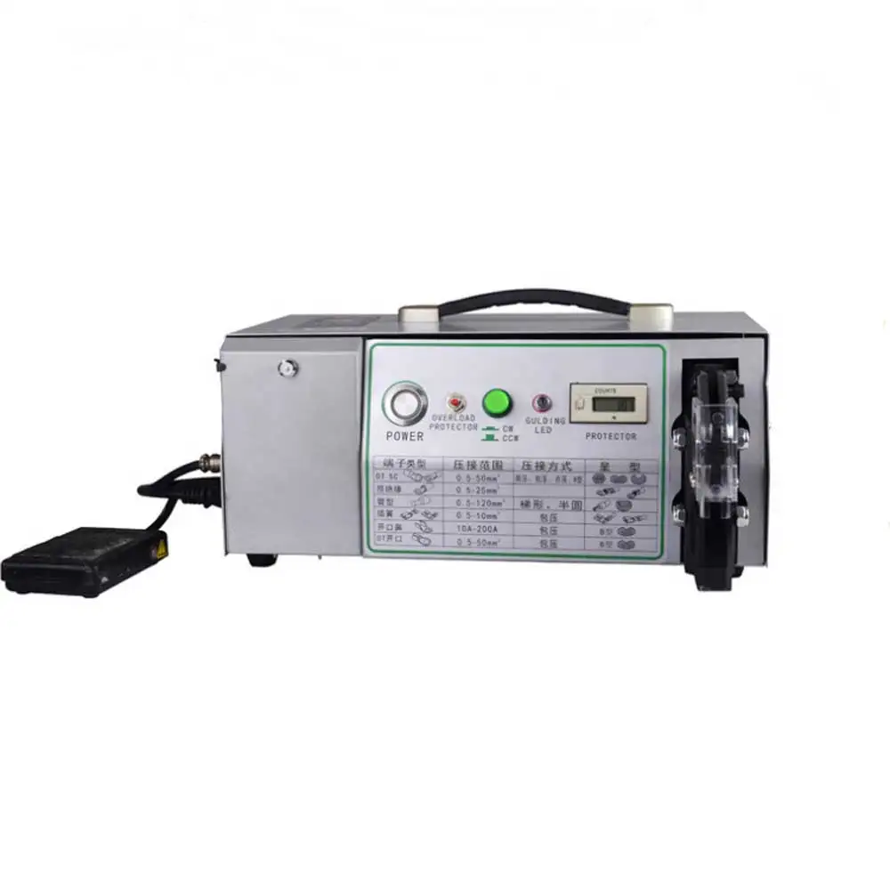 Crimping Pliers Am-10 Electric Terminal Crimping Machine 0.5-50mm2 Cord End Terminal Crimping Machine 2025 NEW