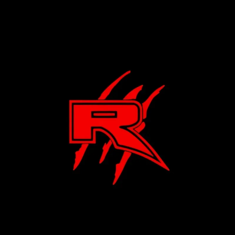 1PC Edgy "R" Claw Mark Sticker - Waterproof Durable Vinyl, Perfect for Cars, Laptops, Water Bottles, Notebooks & Skateboards