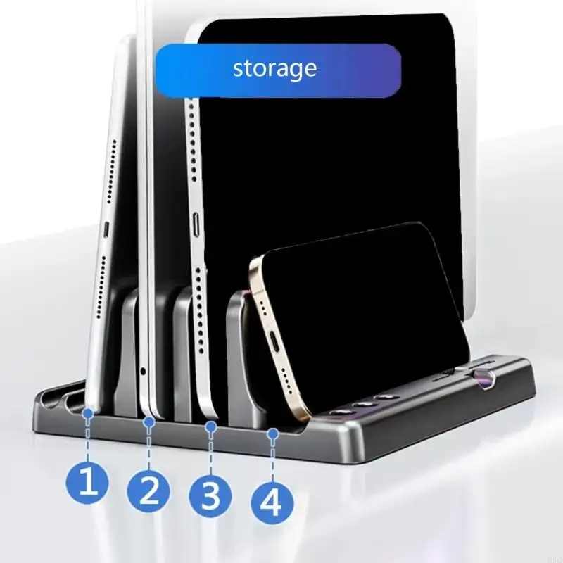 Vertical Laptop Stand for Desk Laptop Holder Space Saving Adjustable Laptop Stand Support Rack For Laptop Notebook 