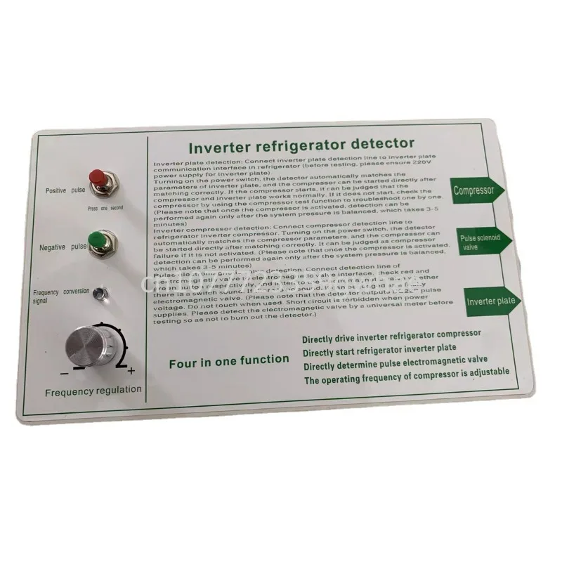 Imagem -05 - Ferramenta de Teste de Geladeira de Freqüência Variável Compressor de Geladeira Frequência Variável Board Tester Válvula Solenóide de Pulso