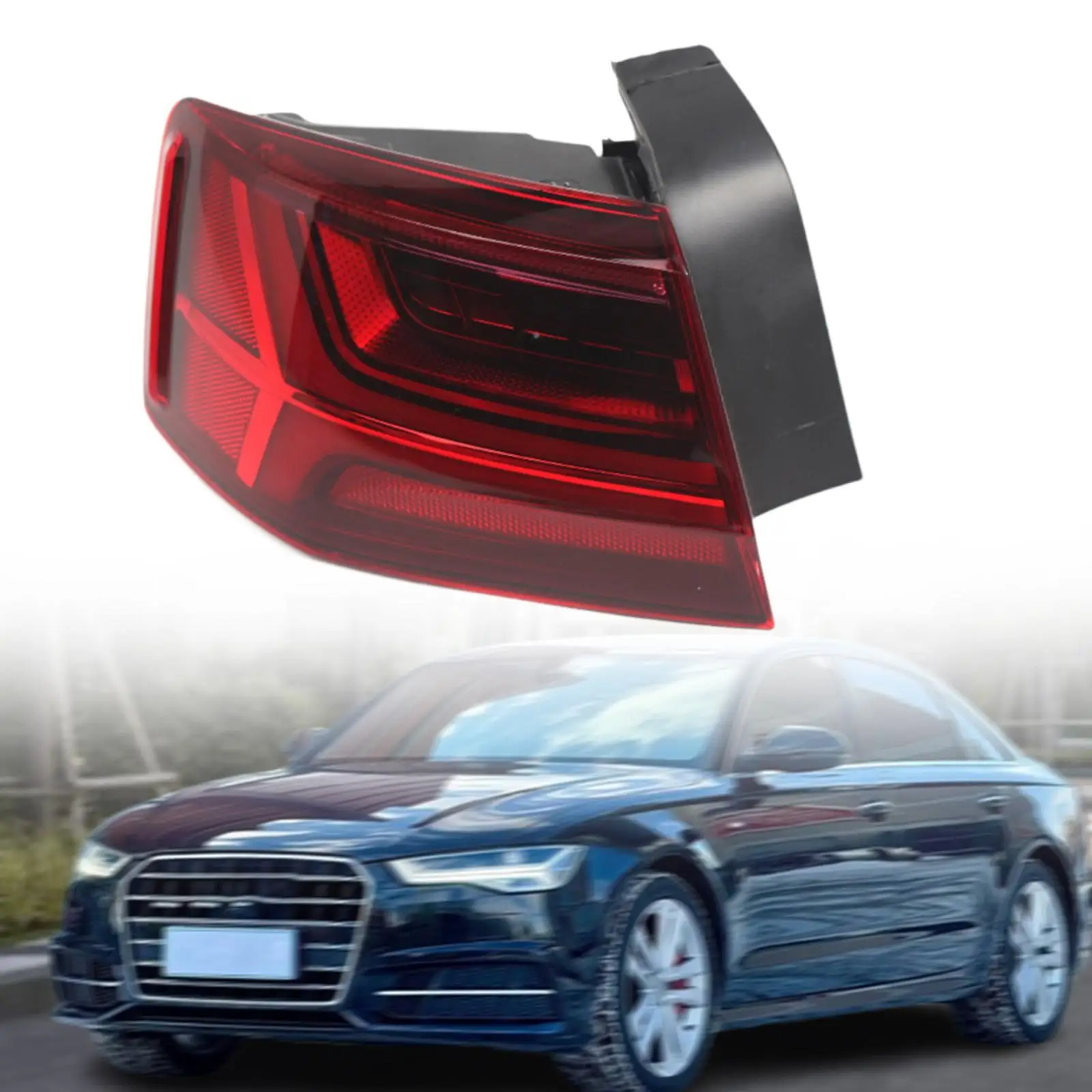 

Professional Car Rear Turn Signal Brake Light Assembly Red Repair Part for Audi A6 C7PA Sedan 2014-2018