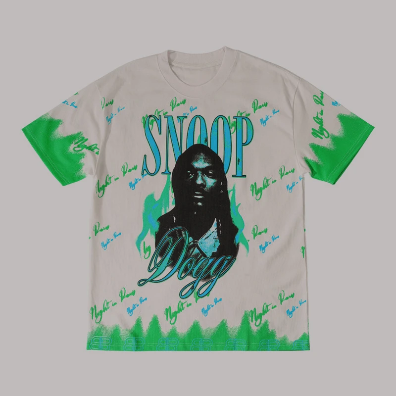 Amerikanischer Hip-Hop-Indie-Rapper, 3D-Druck, lockeres High-Street-Kurzarm-Mode-Freizeit-T-Shirt für Herren und Damen, trendig.