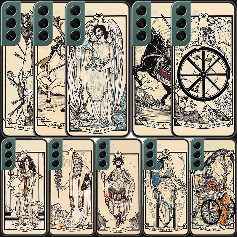 Tarot cards for Halsey HFK Phone Case For Samsung Galaxy A12 A22 A32 A42 A52 A72 A54 A34 A24 A14 A73 A53 A33 A23 A13 5G F52 F62