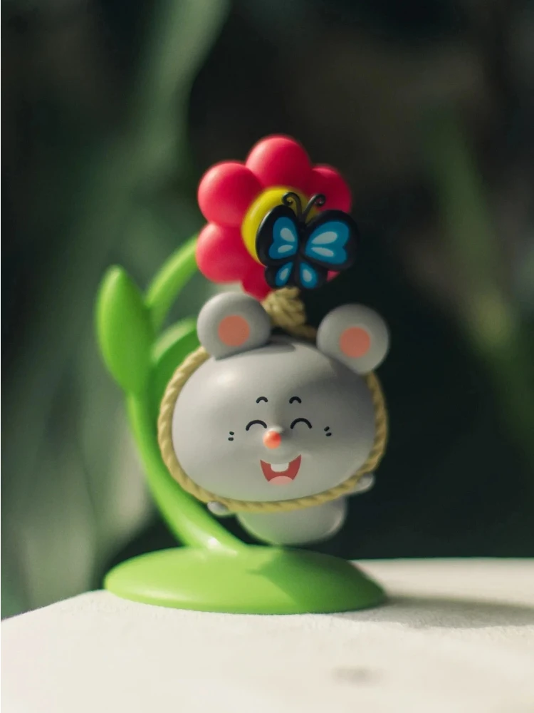 

52TOYS Meiji And Big Rat Blessed Mental State Series Blind Box Collectible Figures Desk Decor Gift For Anime Lovers Collectors