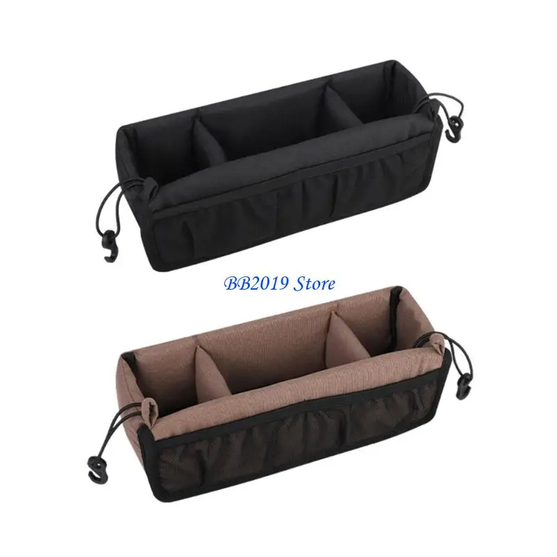 

Q0KB Toddler Strollers Hanging Bag Multifunctional Organiser Reasonable Partitioning