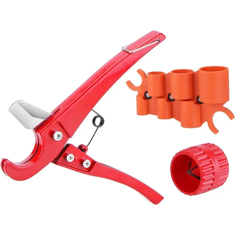 

ABLK Inner Outer Reamer 1/8" To 1-5/8", For PVC PPR, 1/4"'-1" Depth Gauge And Pipe Deburring Tool, Pipe Tubing Chamfer Tool
