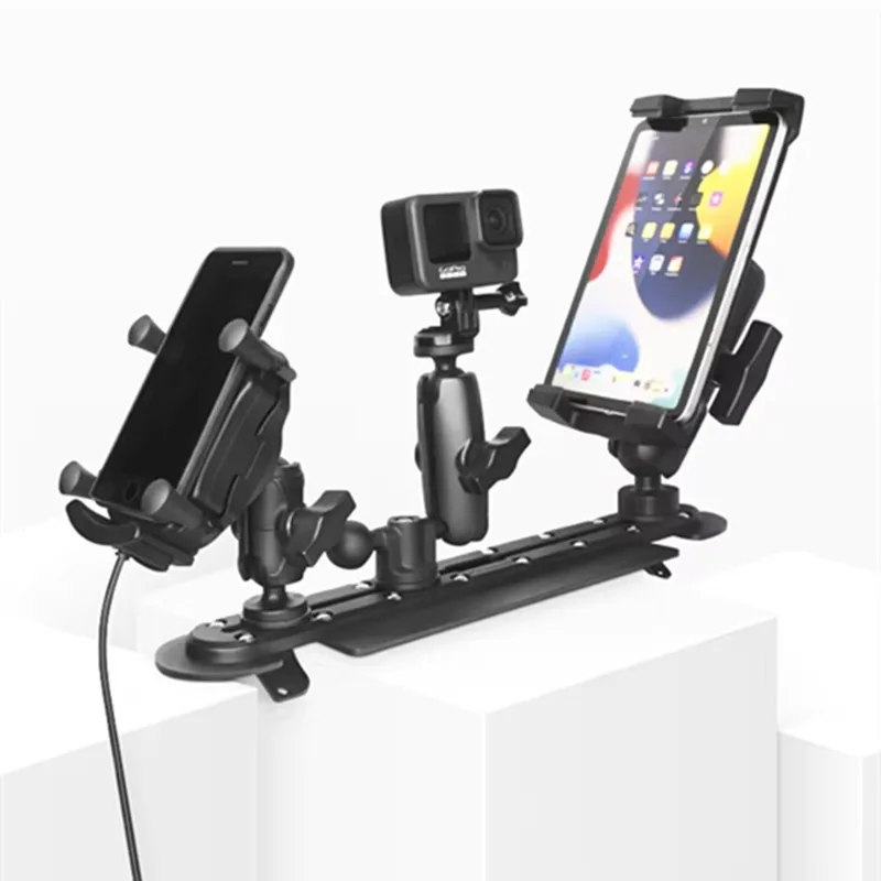 15,35-дюймовое прочное крепление для приборной панели для держателя мобильного телефона Jeep JL и Gladiator Wrangler