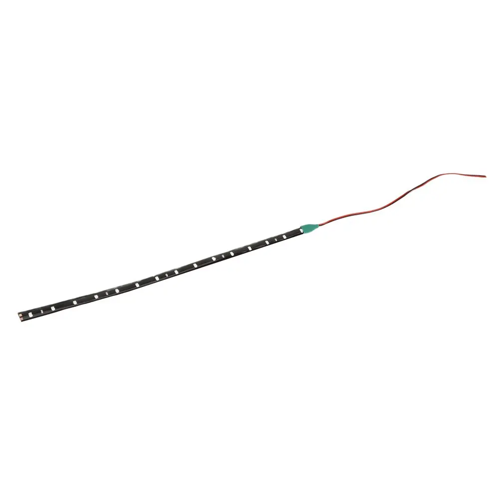 15LED Strip Light impermeabile Super Bright flessibile Strip Light Daytime Running Decoration Light per Auto Car Motorcycle Truck