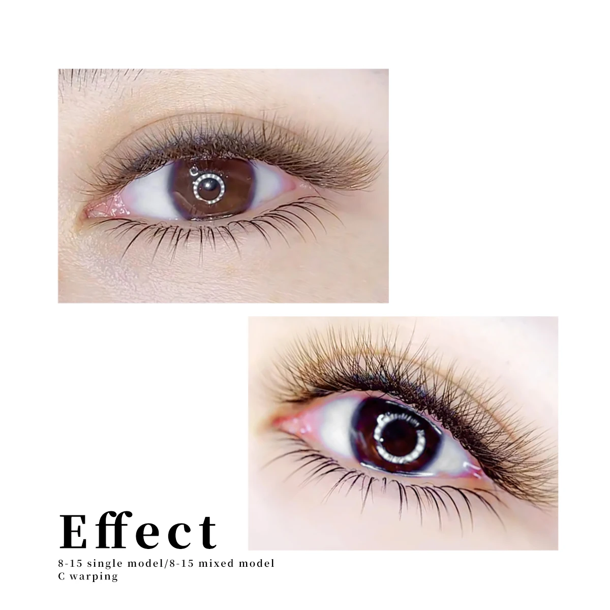 Mengluke marrom 4d w forma extensões de cílios de alta qualidade cílios individuais fluxo automático ventiladores de volume pré-fabricados