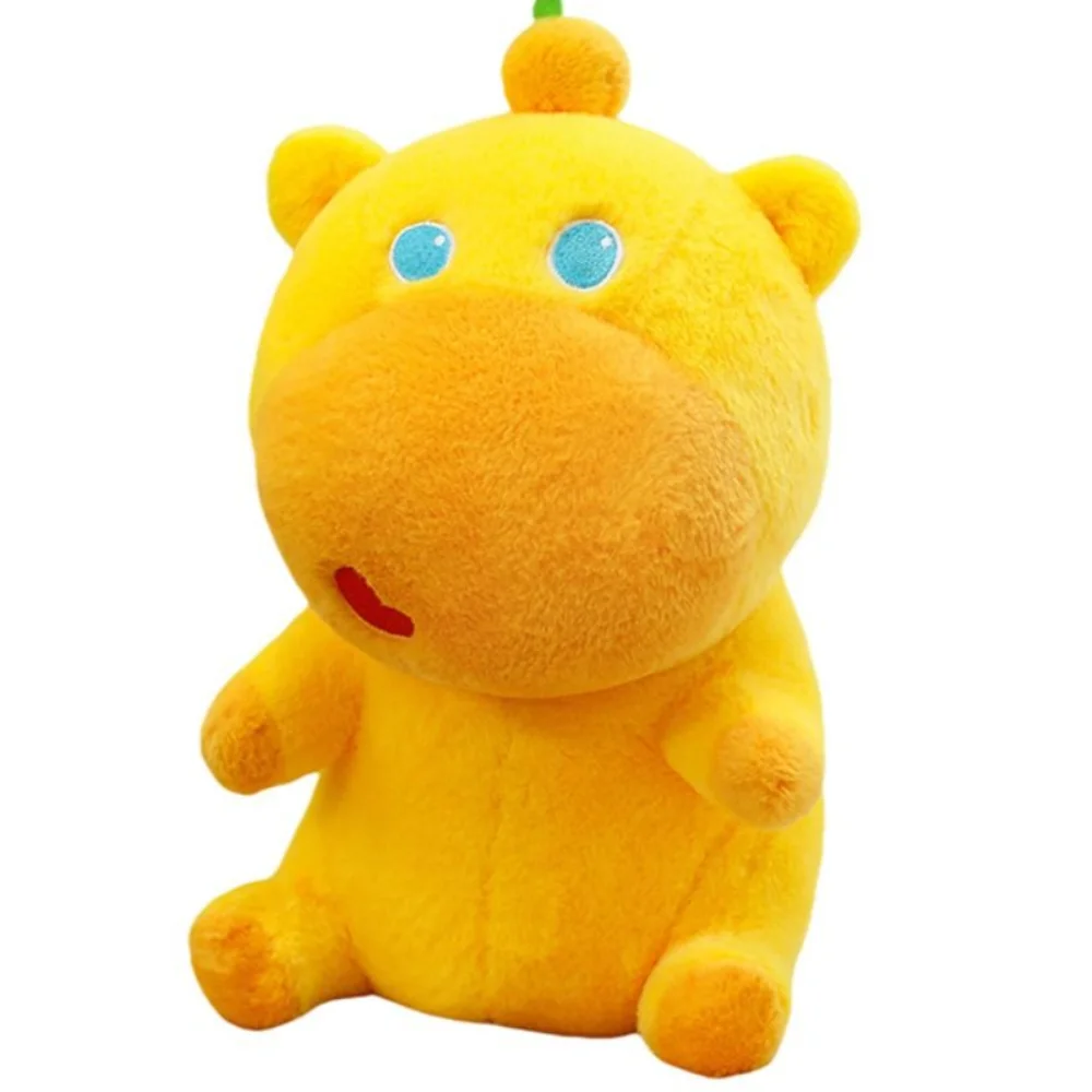 

Persimmon Capybara Lulu Plush Crossbody Bag Large Capacity Animal Doll Dolphin LULU Doll Plush Toy Zipper Closure Soft Touch