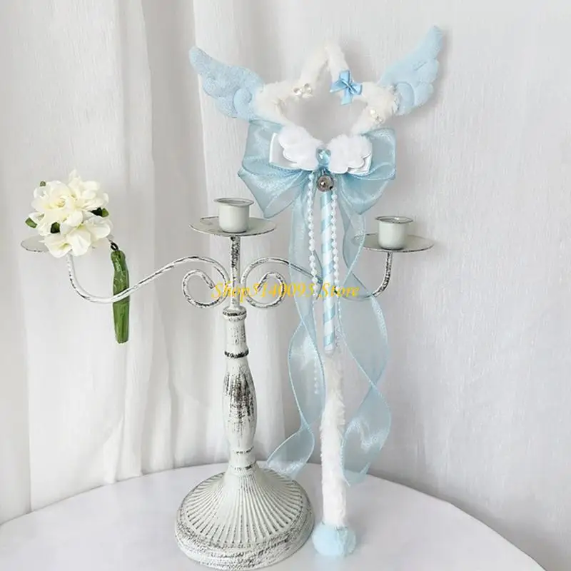 DXAE Star Wands,Star Fairys Wands,Princess Star Wands for Girls,Angel Magical Wands for Birthday,Party,Halloween,Giáng sinh