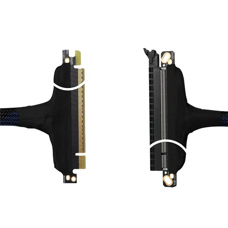 SR-PCIE 5.0X16 كابل محول كابلات خادم عالية السرعة بدون فقدان لبطاقة الرسومات RTX 5090