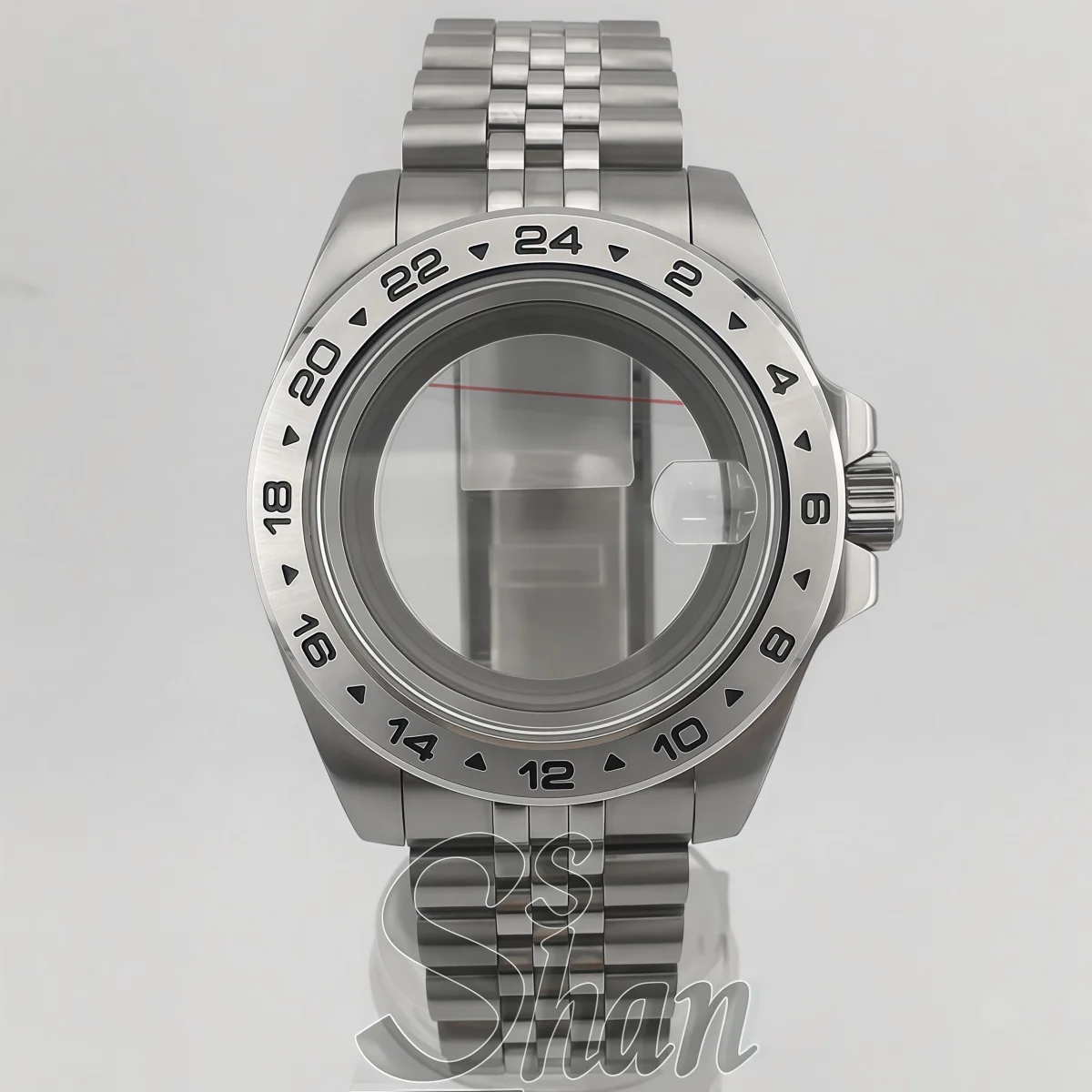 40mm/43mm pexplore2 case fixed bezel sapphire crystal NH34 NH35 NH36 ETA2824 PT5000 Miyota DG2813 movement stainless steel strap