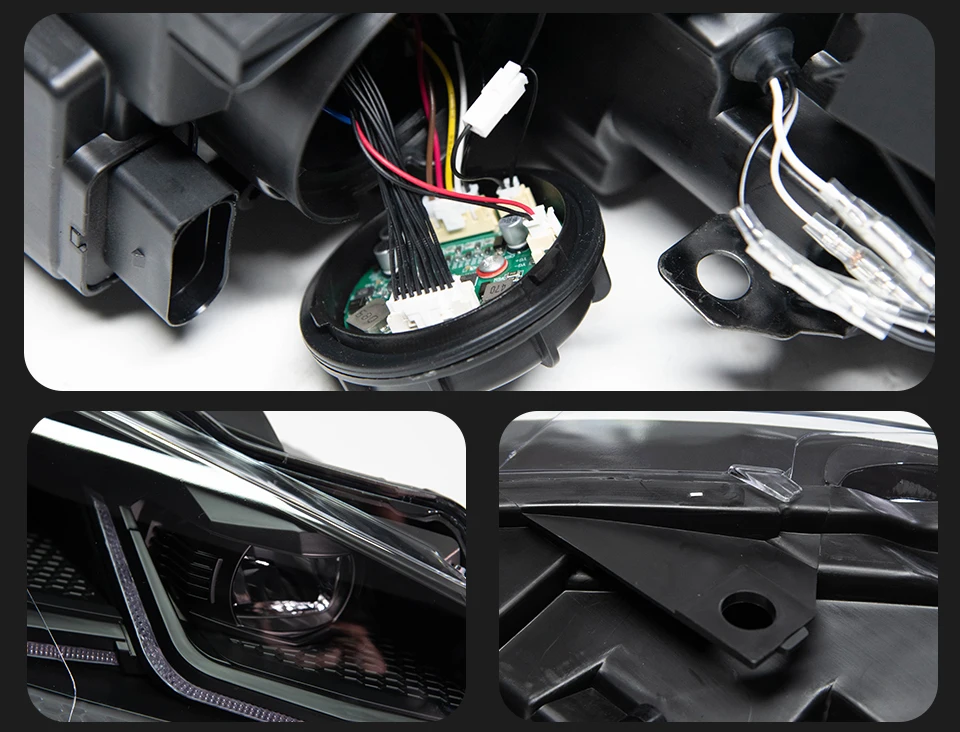 AKD Car Styling Head Lamp for VW Golf 6 Headlights 2009-2012 Golf 6 LED Headlight DRL Signal Lamp Hid Bi Xenon Auto Accessories
